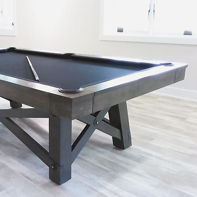 Restoration Pool Table Solid Oak Wood | Paragon Billiards